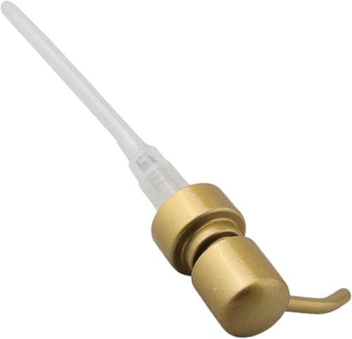 GKIRQVPE Seifenspender, Lotionspenderpumpe aus Edelstahl, 28/400 Gewinde, Mehrfarbig(Gold) von GKIRQVPE