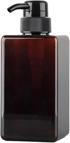 GKIRQVPE Seifenspender, Schäumende Seifenspender nachfüllbar 150ML Handpumpe Flasche Multicolor(Bruin) von GKIRQVPE