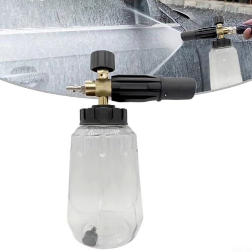 GKIRQVPE Seifenspender, Schaumlanze for Kärcher K2-K7, 1 l verstellbare transparente Flasche, Größe 24 x 15 x 16,5 cm GKIRQVPE Seifenspender, Schaumlanze for Kärcher K2-K7, 1 l verstellbare transparente Flasche, Größe 24 x 15 x 16,5 cm von GKIRQVPE