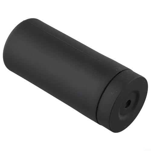 GKIRQVPE Seifenspender, Silikon-Unterteilflasche mit Quetschspender Schwarz 14x6cm von GKIRQVPE