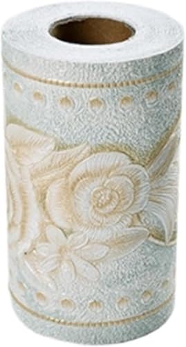 GKIRQVPE Selbstaufkleber 3D Wallpaper Rahmen， 2 Pack 3D Self-Adhesive PVC Baseboard Border Multicolor(Color 2) von GKIRQVPE