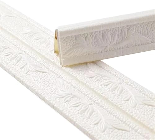 GKIRQVPE Selbstaufkleber 3D Wallpaper Rahmen， 2 pcs Self Adhesive Peel And Stick Wallpaper Border Multicolor(Color 1) von GKIRQVPE