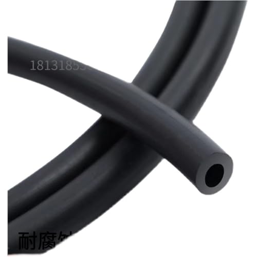 Latex-Gummi Schlauch Fluorkautschuk-Kraftstoffschlauch for Benzin, Diesel, Öl, ID 2–12 mm, Länge 1 m, 5 m(1 meter 6mmx9mm) von GKIRQVPE
