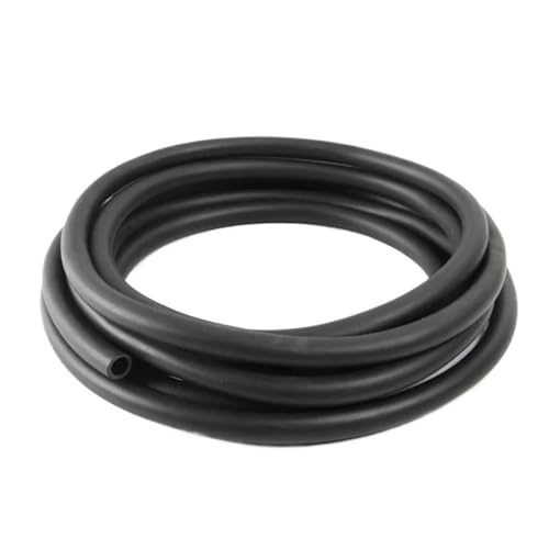 Latex-Gummi Schlauch Fluorkautschuk-Öltransferschlauch, 1 Meter, schwarz, ID 2–12 mm(12x16mm) von GKIRQVPE