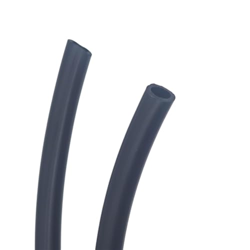 Latex-Gummi Schlauch Gummischlauch, mehrere Innen-/Außendurchmessergrößen, hitze- und korrosionsbeständig, 1 m, schwarzes Fluor(5mm x 8mm) von GKIRQVPE