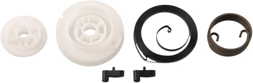 Rückstoßfeder, Rückholfeder-Reparatursatz, 6er-Pack for Handgebläse BG56C und BG86C, schwarz und weiß Rückstoßfeder, Rückholfeder-Reparatursatz, 6er-Pack for Handgebläse BG56C und BG86C, schwarz und weiß von GKIRQVPE