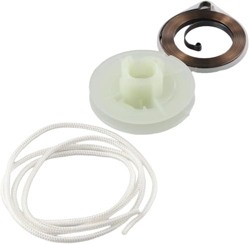 Rückstoßfeder, Rückstoßstarter-Kit for chinesische 4500 5200 45cc 52cc Kettensägen, mehrere Größen, 3er-Pack Rückstoßfeder, Rückstoßstarter-Kit for chinesische 4500 5200 45cc 52cc Kettensägen, mehrere Größen, 3er-Pack von GKIRQVPE