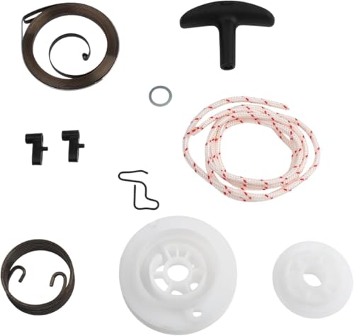 Rückstoßfeder, Rückstoßstarter-Reparatursatz for Laubbläser BG86C SH56C, 9-teilig, 1 Stück Rückstoßfeder, Rückstoßstarter-Reparatursatz for Laubbläser BG86C SH56C, 9-teilig, 1 Stück von GKIRQVPE