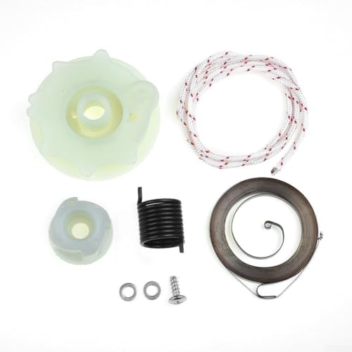 Rückstoßfeder, Starter-Rücklauf-Riemenscheiben-Kit for PP4218 PP4620AV PPB4018 SM4218AV Kettensägen, 5 Stück Rückstoßfeder, Starter-Rücklauf-Riemenscheiben-Kit for PP4218 PP4620AV PPB4018 SM4218AV Kettensägen, 5 Stück von GKIRQVPE