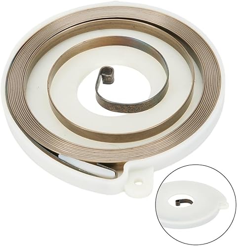 Rückstoßfeder, TS410 TS420 Starter Rückstoß Seilzugstarter Feder Typ 2 Loch Rückstoßfeder, TS410 TS420 Starter Rückstoß Seilzugstarter Feder Typ 2 Loch von GKIRQVPE