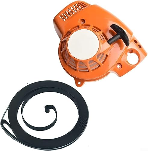 Rückstoßfeder-Seilzugstarter, Rückstoßstarter und Federsatz for BG86 BG56, Hand-Laubbläser, 2 Stück Rückstoßfeder-Seilzugstarter, Rückstoßstarter und Federsatz for BG86 BG56, Hand-Laubbläser, 2 Stück von GKIRQVPE