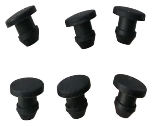 Solid-Silikon-Gummi, 10 stücke 2,5/3/3,5/4mm Solide T-typ Stecker Abdeckung Snap-auf Dichtung Stanzen End Kappe Lebensmittel Grade Dichtung Stopper(Svart,3mm) von GKIRQVPE