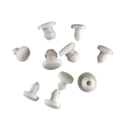 Solid-Silikon-Gummi, 20 stücke 2,5-14mm Multicolor Feste T-Typ Stecker Abdeckung Snap-auf Dichtung Stanzen End Kappe Dichtung Stopper(3mm) von GKIRQVPE