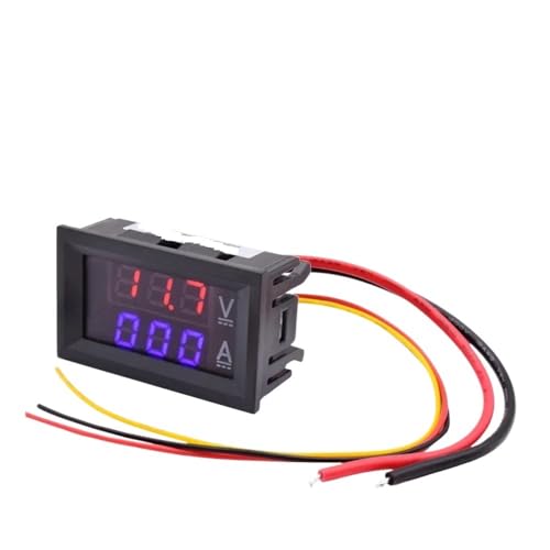 0,56 Zoll DC 0-100V AC 60-500V LED Digitalanzeige Amperemeter Voltmeter 1A 10A 50A 100A Stromspannungstester Detector Meter(Current Transformer,0-50A) von GKIYMLLFV