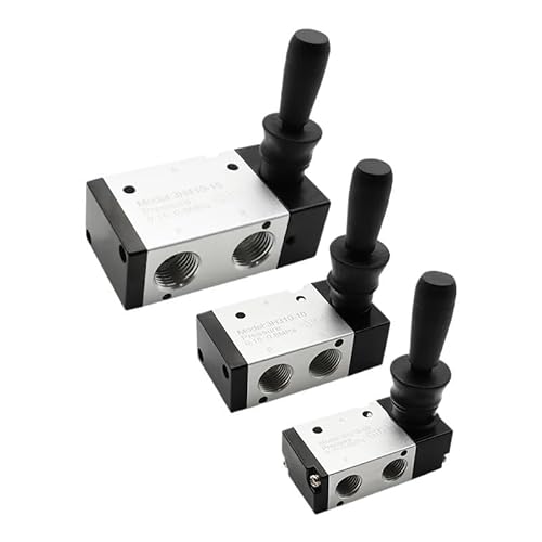 3/2 5/2 weg Pneumatische Air Hand Hebel Betrieben Ventil Manuelle Steuerung 2 Position 3 5Port Push-Pull 3H210-08 3H310-10 3H410-15(3H310-10,With 8mm Fitting) von GKIYMLLFV