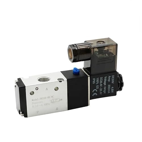 3V210-08 Pneumatisches Magnetventil 3-Wege-2-Positionen-Luftrichtungssteuerung DC12V DC24V AC110V AC220V(3V210-08,DC24) von GKIYMLLFV