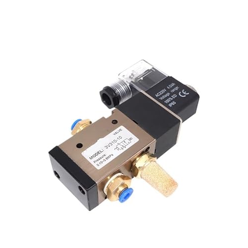 3V310-10 AC 110V 220V 380V DC 12V 24V Normalerweise geschlossenes Magnetventil Elektromagnetisches Umkehrventil for pneumatische Komponenten(3V310-10NC DC12V) von GKIYMLLFV