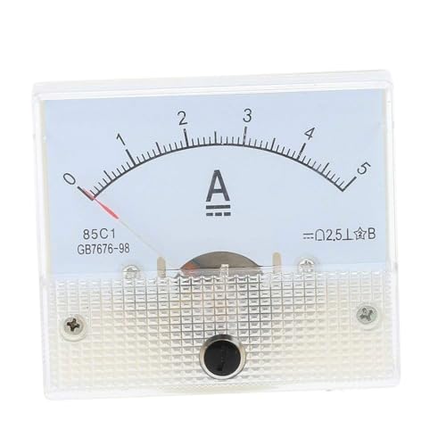 85C1 Analoges Strommessgerät DC 1A 2A 3A 5A 10A 20A 30A 50A 100A Amperemeter for Schaltungsprüfung Amperetester Messgerät 1 STÜCK(75A(75mv)) von GKIYMLLFV