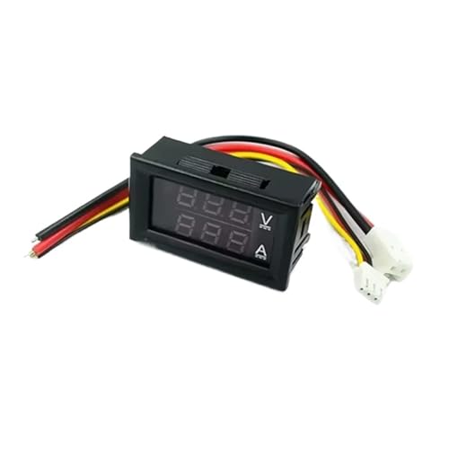 DC0-100V LED-Doppelanzeige Digital-Stromvoltmeter, Rot und Blau 10A DSN-VC288, Rot und Rot 100A von GKIYMLLFV