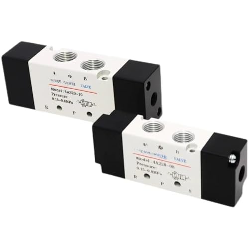 Doppelkopf pneumatisches Steuerventil 4A220-08 4A320-10 4A420-15 pneumatischer Zylinder Steuerventilschalter(17) von GKIYMLLFV