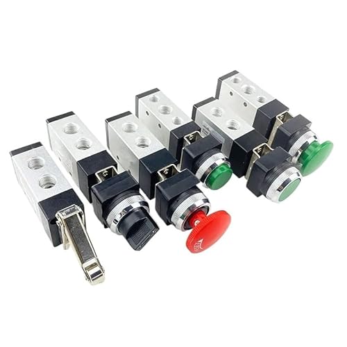 MSV86522 Serie 2 Position 5 Weg Mechanische Ventil MSV86522-R/EB/PPL/TB/LB/PB/PP Manuelle Pneumatische Controll Ventil Luft Hand Bedienen(MSV86522-PPL) von GKIYMLLFV