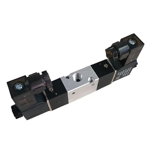 Pneumatisches Magnetventil 3V120-06 3V120-M5 Anschluss 1/8 Zoll Standard Pipe Thread M5 12 V DC 3/2-Wege-Steuerventil Doppelspule(3V120-M5,110V) von GKIYMLLFV