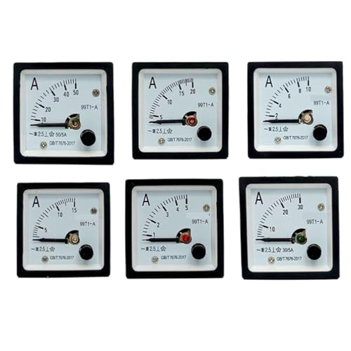 Zeigerinstrument AC-Amperemeter 99T1 5A 10A 20A 30A 50A 100A 200A 300A 500A(20A) von GKIYMLLFV