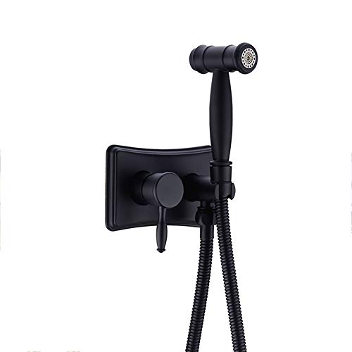 Bidet-Sprüher für die Toilette, Doppelfunktion, Stoffwindel-Waschset, an der Wand montiertes Hand-Bidet-Sprühset aus Messing mit Duschschlau Bidet-Sprüher für die Toilette, Doppelfunktion, Stoffwindel-Waschset, an der Wand montiertes Hand-Bidet-Sprühset aus Messing mit Duschschlau von GKJHTED