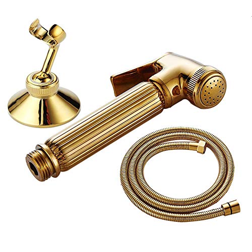 Bidet-Sprüher für die Toilette, Messing, Stoffwindel-Waschset, Wandmontage, Hand-Bidet-Sprühset mit Duschschlauch, kaltes Wasser für Badezim Bidet-Sprüher für die Toilette, Messing, Stoffwindel-Waschset, Wandmontage, Hand-Bidet-Sprühset mit Duschschlauch, kaltes Wasser für Badezim von GKJHTED