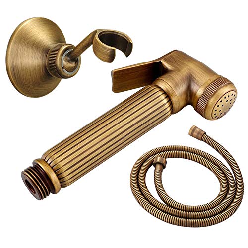 Bidet-Sprüher für die Toilette, Messing, Stoffwindel-Waschset, Wandmontage, Hand-Bidet-Sprühset mit Duschschlauch, kaltes Wasser für Badezim Bidet-Sprüher für die Toilette, Messing, Stoffwindel-Waschset, Wandmontage, Hand-Bidet-Sprühset mit Duschschlauch, kaltes Wasser für Badezim von GKJHTED