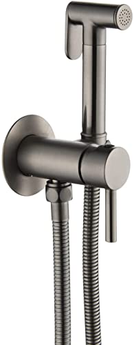 Bidet-Sprühgerät für die Toilette, an der Wand montierter Heiß- und Kaltwasser-Bidethahn, Handsprühset für Stoffwindeln Bidet-Sprühgerät für die Toilette, an der Wand montierter Heiß- und Kaltwasser-Bidethahn, Handsprühset für Stoffwindeln von GKJHTED