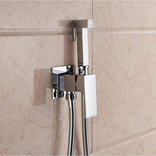Bidet Wasserhahn Dusche Wasserhahn Waschmaschine Mixer Chrom Kalt-und Warmwasser Ducha Wassermischer Kran Platz Dusche Sprühkopf von GKJHTED