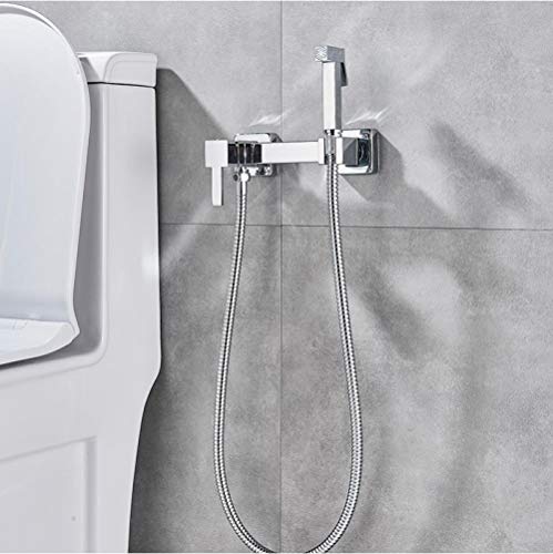 Bidethahn aus hellem Chrom, Handbrause für die Toilette, selbstreinigendes Handbidet, Wasserhahn, Handbrause, Duschkopf für Badezimmer Bidethahn aus hellem Chrom, Handbrause für die Toilette, selbstreinigendes Handbidet, Wasserhahn, Handbrause, Duschkopf für Badezimmer von GKJHTED