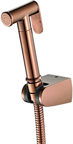Hand-Bidet-Sprüher, WC-Badezimmerdusche, Messing-Hand-Bidet-Wasserhahn, Duschset, Bidet-Sprüher, Toiletten-Sprüher mit Duschschlauch und Dus Hand-Bidet-Sprüher, WC-Badezimmerdusche, Messing-Hand-Bidet-Wasserhahn, Duschset, Bidet-Sprüher, Toiletten-Sprüher mit Duschschlauch und Dus von GKJHTED
