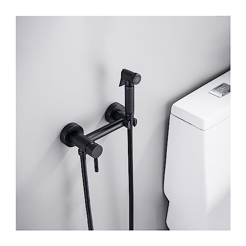 Hand-Bidet-Sprüher für die Toilette, Bidet-Sprühhahn für heißes und kaltes Wasser für die Toilette, an der Wand montierter Messing-Duschkopf Hand-Bidet-Sprüher für die Toilette, Bidet-Sprühhahn für heißes und kaltes Wasser für die Toilette, an der Wand montierter Messing-Duschkopf von GKJHTED