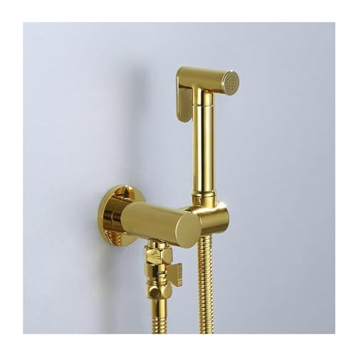 Hand-Bidet-Sprüher für die Toilette, an der Wand montiertes Stoffwindel-Sprühset mit kaltem Wasser, Bidet-Sprüher aus Messing für die Toilet Hand-Bidet-Sprüher für die Toilette, an der Wand montiertes Stoffwindel-Sprühset mit kaltem Wasser, Bidet-Sprüher aus Messing für die Toilet von GKJHTED