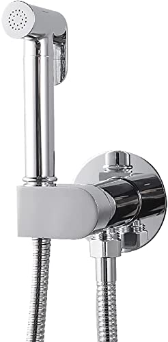 Hand-Bidet-Sprüher für die Toilette, heißes und kaltes Wasser, an der Wand montierter Toiletten-Sprüher aus Messing, Hochdruck-Handsprüher-S Hand-Bidet-Sprüher für die Toilette, heißes und kaltes Wasser, an der Wand montierter Toiletten-Sprüher aus Messing, Hochdruck-Handsprüher-S von GKJHTED
