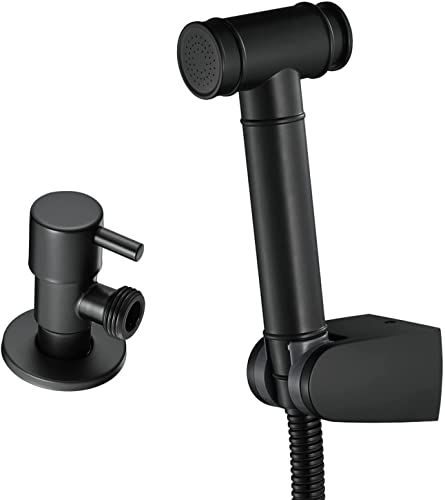 Hand-Bidet-Sprüher für die Toilette, quadratisches ABS-Bidet mit ABS-Sprühhalterung, Duschschlauch aus Edelstahl Hand-Bidet-Sprüher für die Toilette, quadratisches ABS-Bidet mit ABS-Sprühhalterung, Duschschlauch aus Edelstahl von GKJHTED