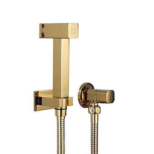 Hand-Bidet-Sprühgerät für die Toilette, an der Wand montiertes Badezimmer-Sprühset für Stoffwindeln, Messing, einzelnes Kaltwasser-Toiletten Hand-Bidet-Sprühgerät für die Toilette, an der Wand montiertes Badezimmer-Sprühset für Stoffwindeln, Messing, einzelnes Kaltwasser-Toiletten von GKJHTED