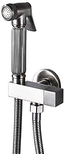 Sprühkopf Wandmontage Badezimmer Wasserhahn Dusche Wasserhahn Toilette Messing Waschmaschine Wasserhahn-Schwarz Bronze,Schwarz Bronze von GKJHTED