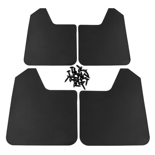 GKLYJCDR Auto Schmutzfänger, für Opel Corsa C 2000-2006 Auto Vorne Hinten Kratzfest Spritzschutz Kotflügel Protection Styling ZubehöR,A von GKLYJCDR