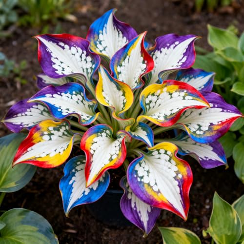 (Funkienzwiebeln)-10 Set, Safranknollen Wetterfeste Terrassenpflanzen Und Mehr Klima-Akklimatisierungs-Winterharte Stauden, Hochwertige,-15 hosta-g von GKUHGCA