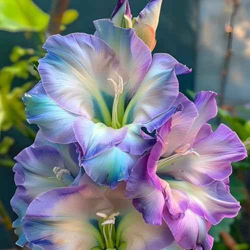 Gladiolen XXL-Mischung 10 Stück - Farbenfrohe Exklusive-Sorten, Pflegeleicht & Lange Blütezeit Ideal für Anfänger-3 Stängel-G Gladiolen XXL-Mischung 10 Stück - Farbenfrohe Exklusive-Sorten, Pflegeleicht & Lange Blütezeit Ideal für Anfänger-3 Stängel-G von GKUHGCA