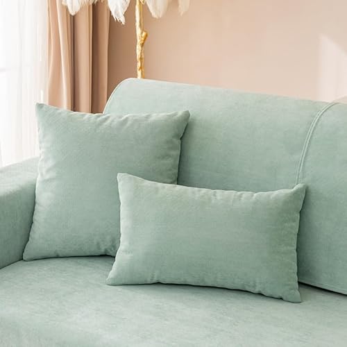 GKXLH 1 x Sofakissenbezug für Lendenwirbelsäule: solider weicher Stretch-Kissenbezug, 30 x 50 cm, quadratischer Kissenbezug für Couch, Sofa, Heimdekoration GKXLH 1 x Sofakissenbezug für Lendenwirbelsäule: solider weicher Stretch-Kissenbezug, 30 x 50 cm, quadratischer Kissenbezug für Couch, Sofa, Heimdekoration von GKXLH