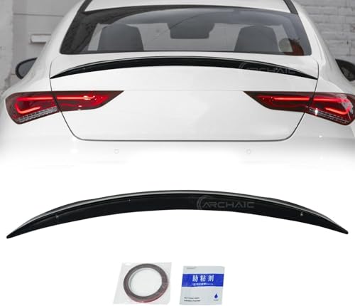 GKXTLTONG Auto Heckspoiler für Mercedes-Benz CLA 220 C118 2019-2024, Look Body Kit Rear Wing Trunk Spoiler Wing Tail Improved Handling Rear Boot Aerodynamic GKXTLTONG Auto Heckspoiler für Mercedes-Benz CLA 220 C118 2019-2024, Look Body Kit Rear Wing Trunk Spoiler Wing Tail Improved Handling Rear Boot Aerodynamic von GKXTLTONG