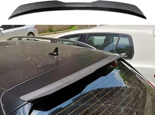 GKXTLTONG Auto Heckspoiler für Renault Megane II Coupe (Phase II, 2006) 2006 2007 2008, Look Body Kit Rear Wing Trunk Spoiler Wing Tail Improved Handling Rear Boot Aerodynamic,A/Carbon Pattern von GKXTLTONG