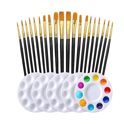 1 Set Acrylmalerei Pinsel Aquarell Werkzeug Einfach Zu Verwenden Kunstversorgungen Lackierung Set Nylon Haarfarbe 1 Set Acrylmalerei Pinsel Aquarell Werkzeug Einfach Zu Verwenden Kunstversorgungen Lackierung Set Nylon Haarfarbe von GKYQVE