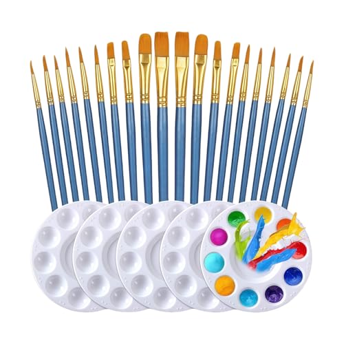 1 Set Acrylmalerei Pinsel Aquarell Werkzeug Einfach Zu Verwenden Kunstversorgungen Lackierung Set Nylon Haarfarbe 1 Set Acrylmalerei Pinsel Aquarell Werkzeug Einfach Zu Verwenden Kunstversorgungen Lackierung Set Nylon Haarfarbe von GKYQVE