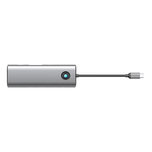 10 In 1 USB C Adapter Mit Video+VGA 1000m Ethernet 100W 3xUSB3.0 Und Speicherkarten Slots Für Laptops Tablets Typ C Expansion von GKYQVE