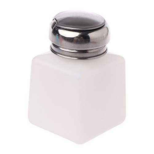 100 Ml Alkoholspender Antistatic Push Down Pumpenflaschen Lockbare Quadratische Plastikflaschen Mehrzweckflasche Blau/Weiß Home Tools Kit Set Set von GKYQVE